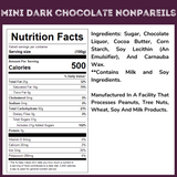 [Tub] Mini Dark Chocolate Nonpareils - 1.25 Lb Tub