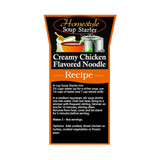 Creamy Chicken Flavored Noodle Soup Starter
