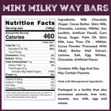 Mini Wrapped Milky Way Candy Bars