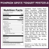 Pumpkin Spice Yogurt Pretzels - 3 Lb Case