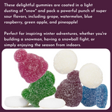 Snow Day Sour Sanded Gummies