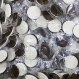 Wrapped Peppermint Bark Rounds