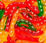 Mini Gummi Worms - 5 Lb
