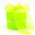 Fluro Lime Edged Organza 38mm 50 Metre Fluro Lime Ribbon