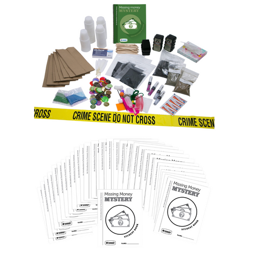 Missing Money Mystery Re-Supply Kit and 30 Student Books