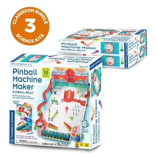 Pinball Machine Maker: Gumball Rally Classroom Bundle 3-Pack