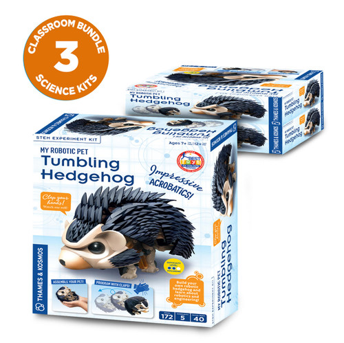 My Robotic Pet: The Tumbling Hedgehog Classroom Bundle 3-Pack