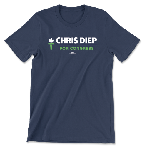 Chris Diep (Unisex Navy Tee)