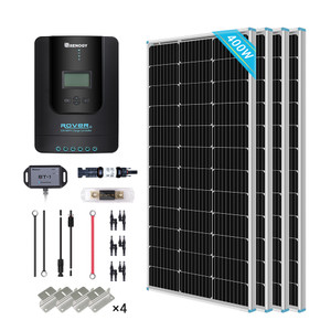 400 Watts 12 Volt Solar Panel Premium Kit with MPPT