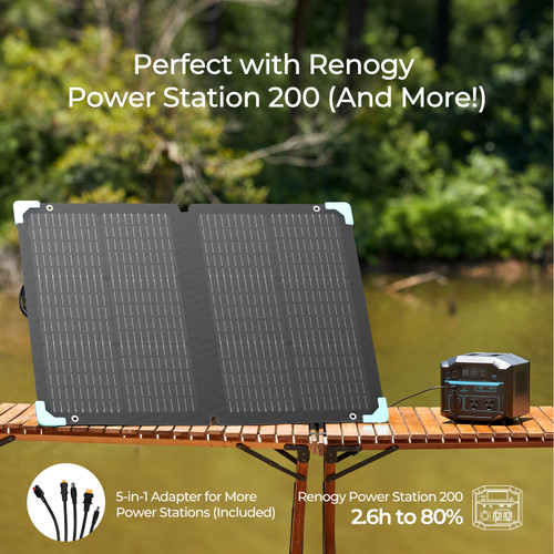 Renogy Portable Power Station 1000, Solar Powered Generators