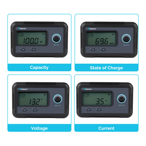 Monitoring Screen for Smart Lithium Battery Series