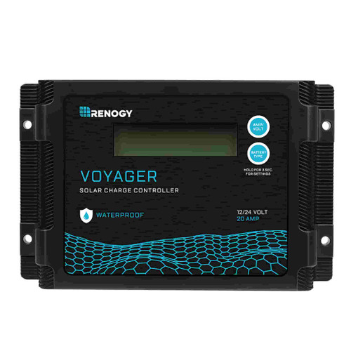 New Edition Voyager 20A PWM Waterproof Solar Charge Controller