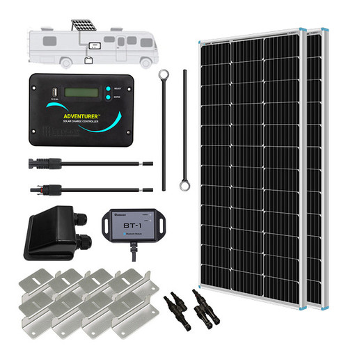 200 Watt 12 Volt Solar RV Kit