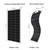 100W  Solar Panel Size