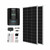 200W 12V/24V Monocrystalline Solar Premium Kit w/Rover 20A Charger Controller