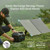 Renogy 120W 12V Portable Solar Panel for Power Station Mono