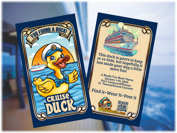 The Quacktastic Voyage Card