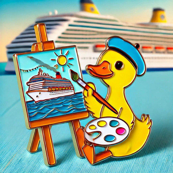 The Artist Duck Pin – A Masterpiece at Sea!