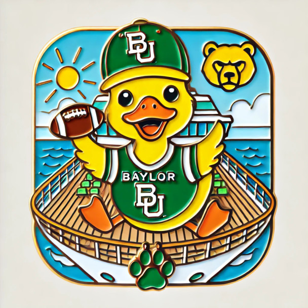 Baylor University Cruise Spirit Pin – Sic ’em Bears!