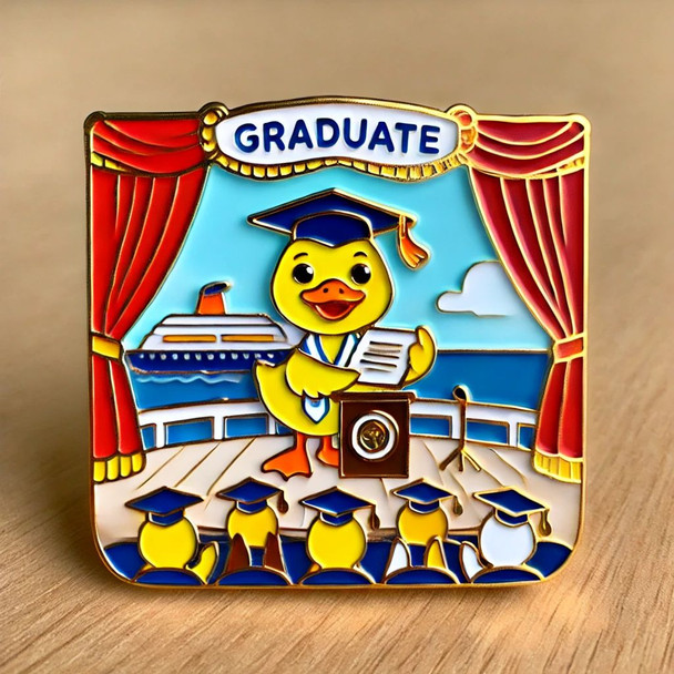 Graduation Duck Pin – Quick Ship Edition