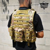 Tactical Vest Armor Carrier Combat Airsoft Paintball Jacket 