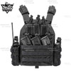 1000D Nylon Tactical Vest Molle Airsoft Vest Paintball Combat Soft Adjustable Vest