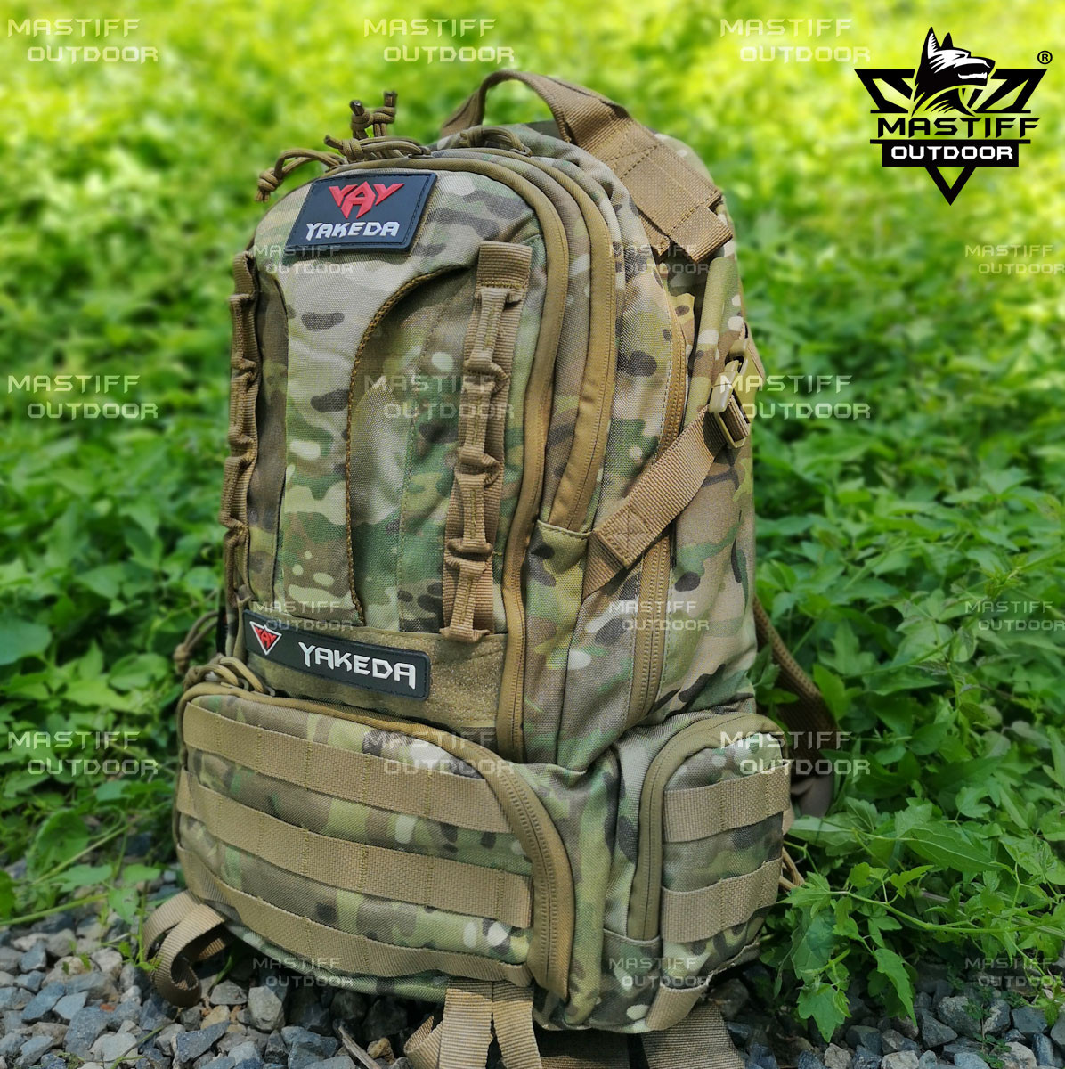 45L Large Tactical Outdoor Trekking Rucksacks Military Bag for Hiking