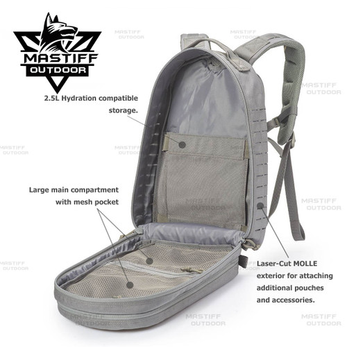 Tactical 1000D Condura Nylon Backpack 