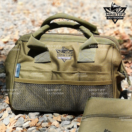 Multi-Tool Bag Wide Mouth Ammo Case Heavy Duty All Purpose Pack