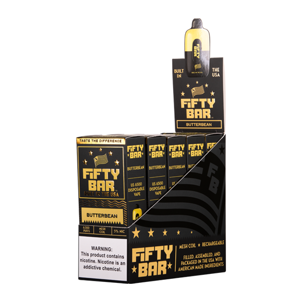 fifty bar vape ingredients Butterbean Flavor:Lush Tobacco HQD TECH vuse go review Vuse