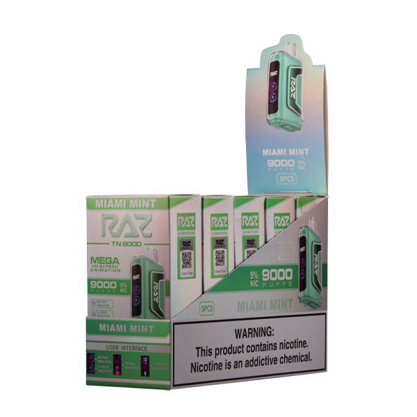 raz mint flavor Miami Select Flavor ::OMG B*Pop User Type-First time vaper Punchy. Icy. Refreshing. Discover