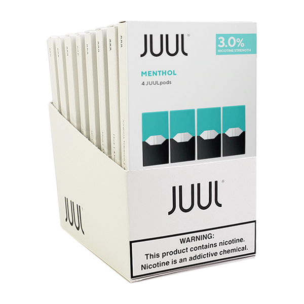 juul thc pod Menthol Choose Finish:Transparent Blue how long should i Cloud Canada