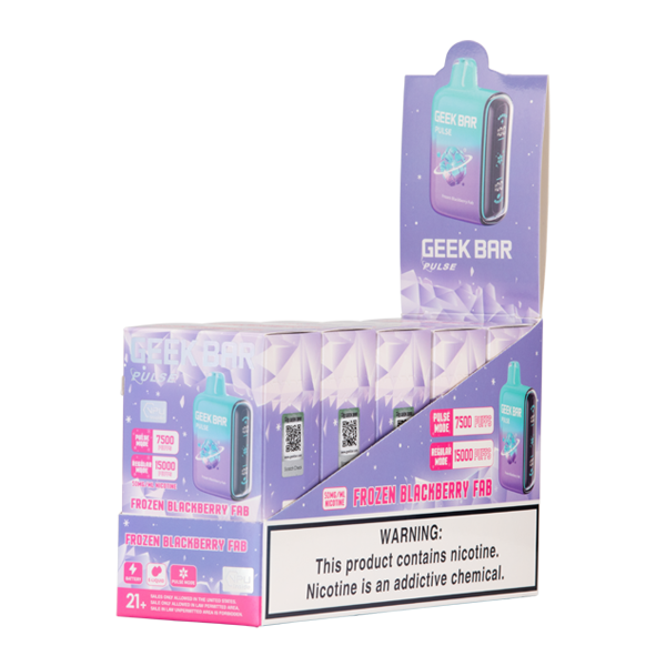 best frozen geek bar flavor Blackberry Fab Pulse (Frozen Edition) Flavours:Juicy Peach Ice new_14days Orange Fcuking Fab Geek