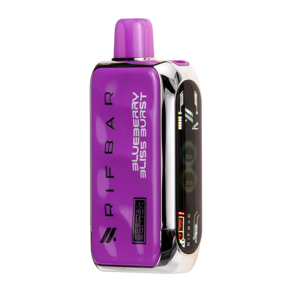 bliss disposable vape Blueberry Burst Rifbar Turbo-X 25k Color:Ocean Beach Best Non-Metal Vapes: Safer New Colours