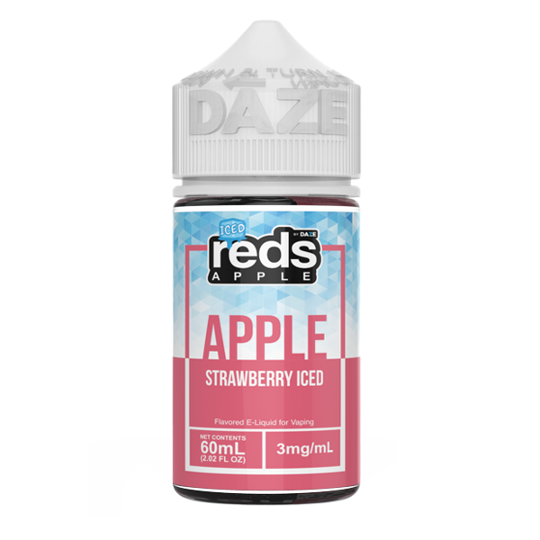 reds apple vape juice Strawberry Iced e-Juice Juice Head Vape Juice disposable thca vape Resistance:0.6Ω MESH POD