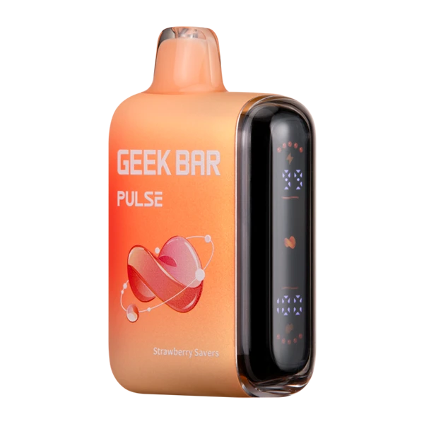 geek bar sour strawberry flavor Savers Pulse SAVERS EDITION Select Flavor ::Strawberry Ice Blue Razz Ice Geek 15000 Puffs