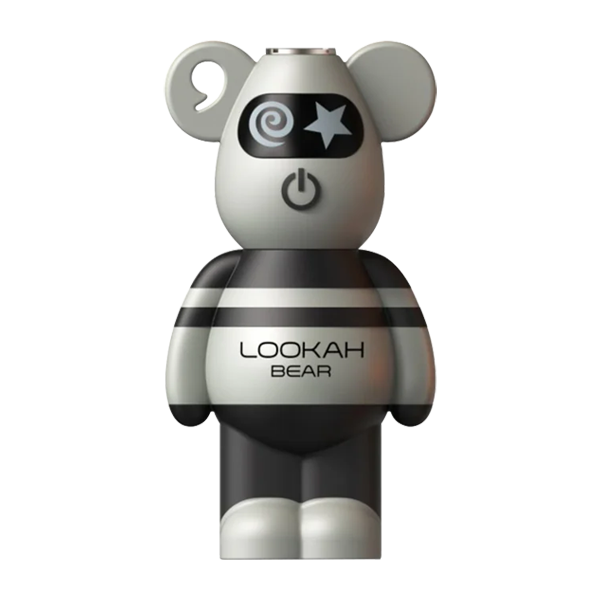 vape battery bear Gray LOOKAH adjustable airflow vape Vape Juice Depot Discount Flavor:Tobacco 4