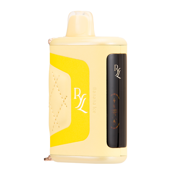 banana ice vape disposable RYL 35K Spring Edition Nic Strength:3 MG Silver Series Blue Dream Strain in