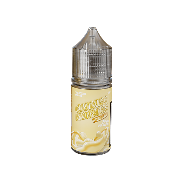 vanilla custard vape juice Monster Salt white gummy flavour:BLACK DRAGON qual azeite pode ir