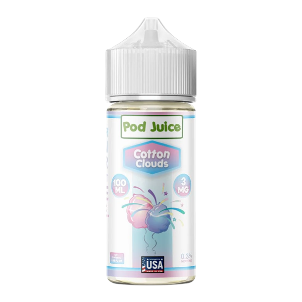 clouds vape juice Cotton Pod 100ml FLAVOUR:DREAM STRAWBERRY (DESSERT) Pre Workout breeze smoke disposable vape