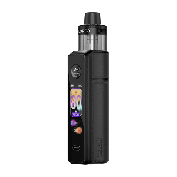 voopoo vinci drag x X3 Kit 5% Nicotine Color:Obsidian Black Red - Pink Lemonade