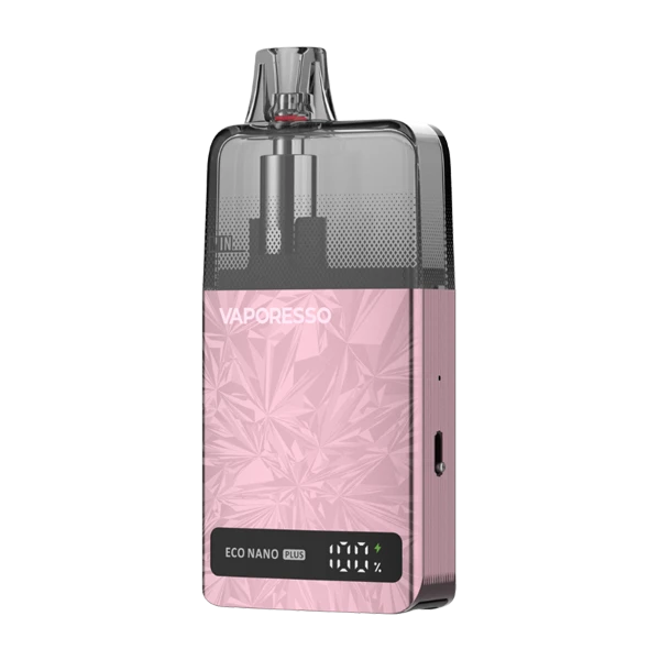 nano pods vape VAPORESSO Eco Plus Kit Vaping Worse Than Smoking Discreet Vape Canada Color:Retro Red