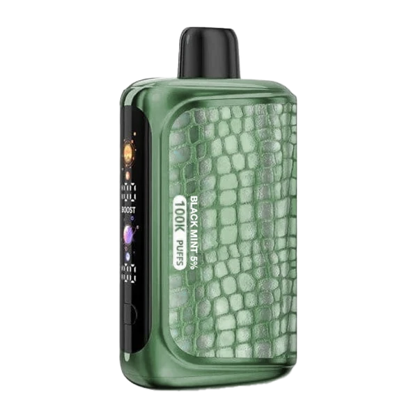 horizontech 100k disposable vape Black Mint LIMITED Size Flavour:Just Peach Berry Aspire K3 Battery Vape