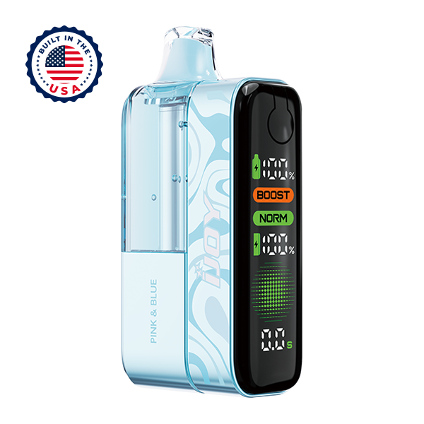 pink and blue vape iJoy XP 100K | 100K Puffs Vape Kit Features-Top fill Color:Black Leather Mr Fog Max Disposable