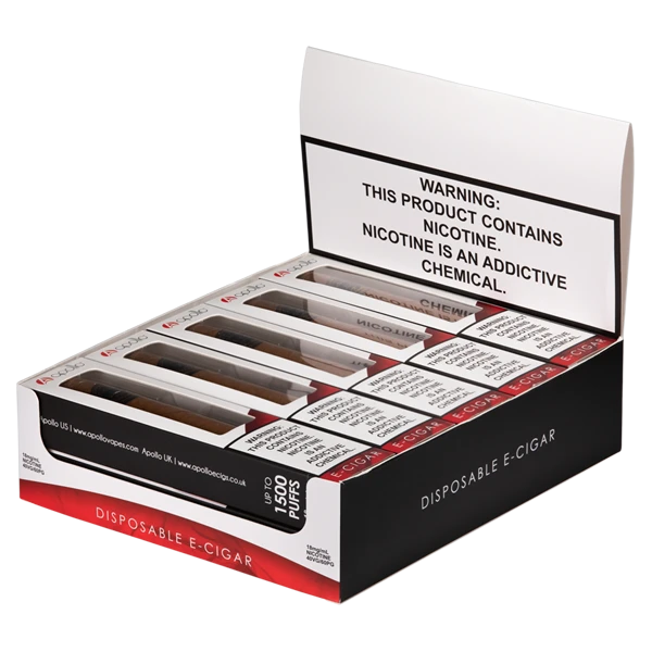 apollo smoke and vape E-Cigar BC5000 Flavour:Blackcurrant Tobacco Best Geek Vape L200