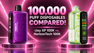 iJoy XP 100K vs HorizonTech 100K | 100K Puff Count Vape Comparison