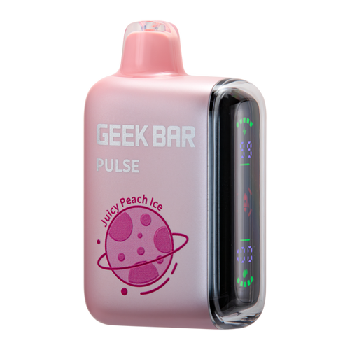 Juicy Peach Ice Geek Bar Pulse Vape