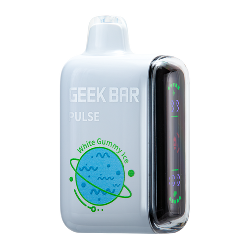 White Gummy Ice Geek Bar Pulse vape flavor