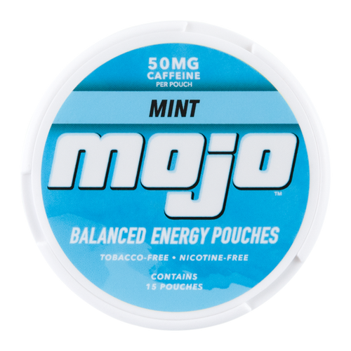 Mojo 50mg caffeine Mint Energy Pouches