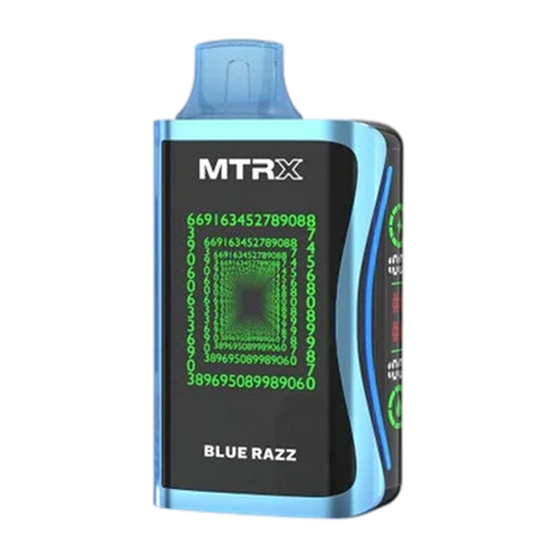 MTRX Blue Razz vape